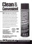 1996 Clean & Convenient Fab-1 Spray-On Air Filter Oil. Maxima