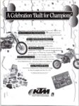 1996 KTM. A Celebration 'Built for Champions'