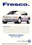 1998 Plymouth Breeze. Fresco.