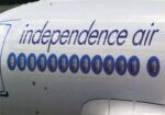 2004 Independence Air A319 Postcard