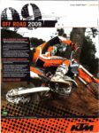 2008 KTM Off Road 2009