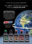 2012 The Amsoil 25,000-mile oil change takes you around the world