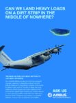 2016 Can We Land Heavy Loads On A Dirt Strip In The Middle Of Nowhere. Ask Us Airbus