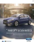 2016 Ford Focus With Ecoboost. This Of It As Lean Muscle