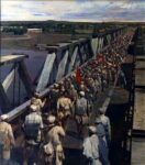 Chinese Volunteer Army crossing the Yalu River, Korean War