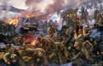 PLA charge against US troops in Korea