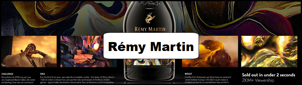 Rémy Martin Ad and Poster Collection