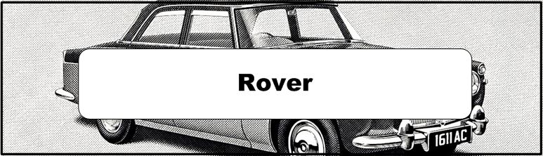 Rover Ad and Poster Collection