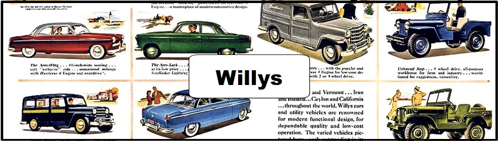 Willys Ad and Poster Collection