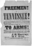 1861 Freemen! of Tennessee! To Arms!