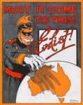 1915 Must It Come To This. Enlist!