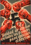 1936 Unidad de accion en todos los frentes para aplastar al fascismo