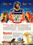 1949 Discover a New World of Flight Luxury To Cuba, Panama And All Of South America. Braniff International Airways