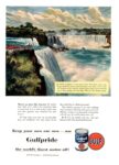 1950 Keep your new car new - use Gulfpride the world's finest motor oil! Gulf