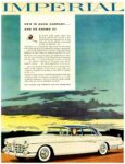 1955 Imperial 6-Passenger Sedan. He's In Good Company... And He Knows It!