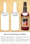 1956 What are the world’s three great whiskies. Lord Calvert
