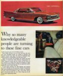 1961 Imperial Crown 4-Door Southampton Hardtop. Why so many knowledgeable people are turning to these fine cars