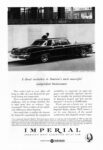 1963 Imperial Crown Four-Door. A direct invitation to America's most successful independent businessmen