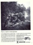 1966 Bridgestone 90 Trail. Harry used to hate picknics