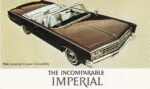 1966 Imperial Crown Convertible. The Incomparable Imperial