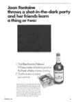 1966 Joan Fontaine throws a shot-in-the-dark party and her friends learn a thing or two. Fleischmann's