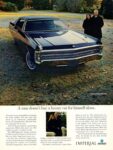 1969 Imperial LeBaron 4-Door Hardtop. A man doesn't buy a luxury car for himself alone