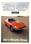 1971 Datsun 240-Z. Join a Minority Group