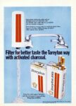 1971 Filter for better taste the Tareyton way with activated charcoal
