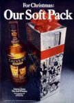 1971 For Christmas. Our Soft Pack. Calvert Extra