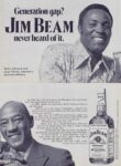 1971 Generation gap. Jim Beam never heard of it