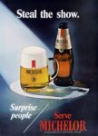1971 Steal the show. Surprise people - Serve Michelob