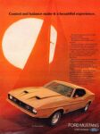 1972 Ford Mustang Mach 1. Control and balance make it beautiful experience