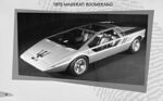 1972 Maserati Boomerang by Italdesign