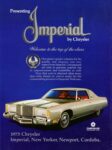 1975 Chrysler Imperial Hardtop. Welcome to the top of the class