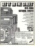 1975 Get It On The Street. 1975 NSRA National Eventra
