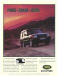 1995 Land Rover Discovery. Paris - Dakar - Büro