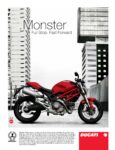 2008 Ducati Monster. Full Stop. Fast Forward