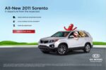 2011 Kia Sorento. A departure from the expected