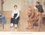Being interrogated by Japanese officials