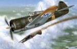 Finnish Curtiss Hawk knocks down a Lagg-3