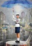 North Korean Traffic Police Woman (09)