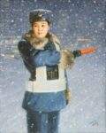 North Korean Traffic Police Woman (10)