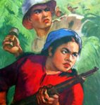 Vietnamese Guerrilla fighters prepare to drive out US troops from Vietnam