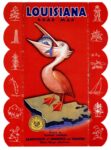 1939 Louisiana Road Map
