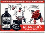 1943 'Cut loose from gossip!' - says Hatt to Hi. Kessler's