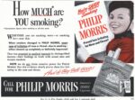 1943 How Much are You smoking. Call For Philip Morris