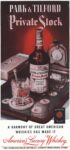 1943 Park & Tilford Private Stock. A Harmony of Great American Whiskies Has Made It