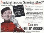 1943 Smoking Less_ or Smoking More. Call For Philip Morris