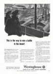 1943 This is the way to win a battle in the desert. Westinghouse