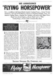 1943 We Announce 'Flying Horsepower' Socony-Vacuum Oil Company